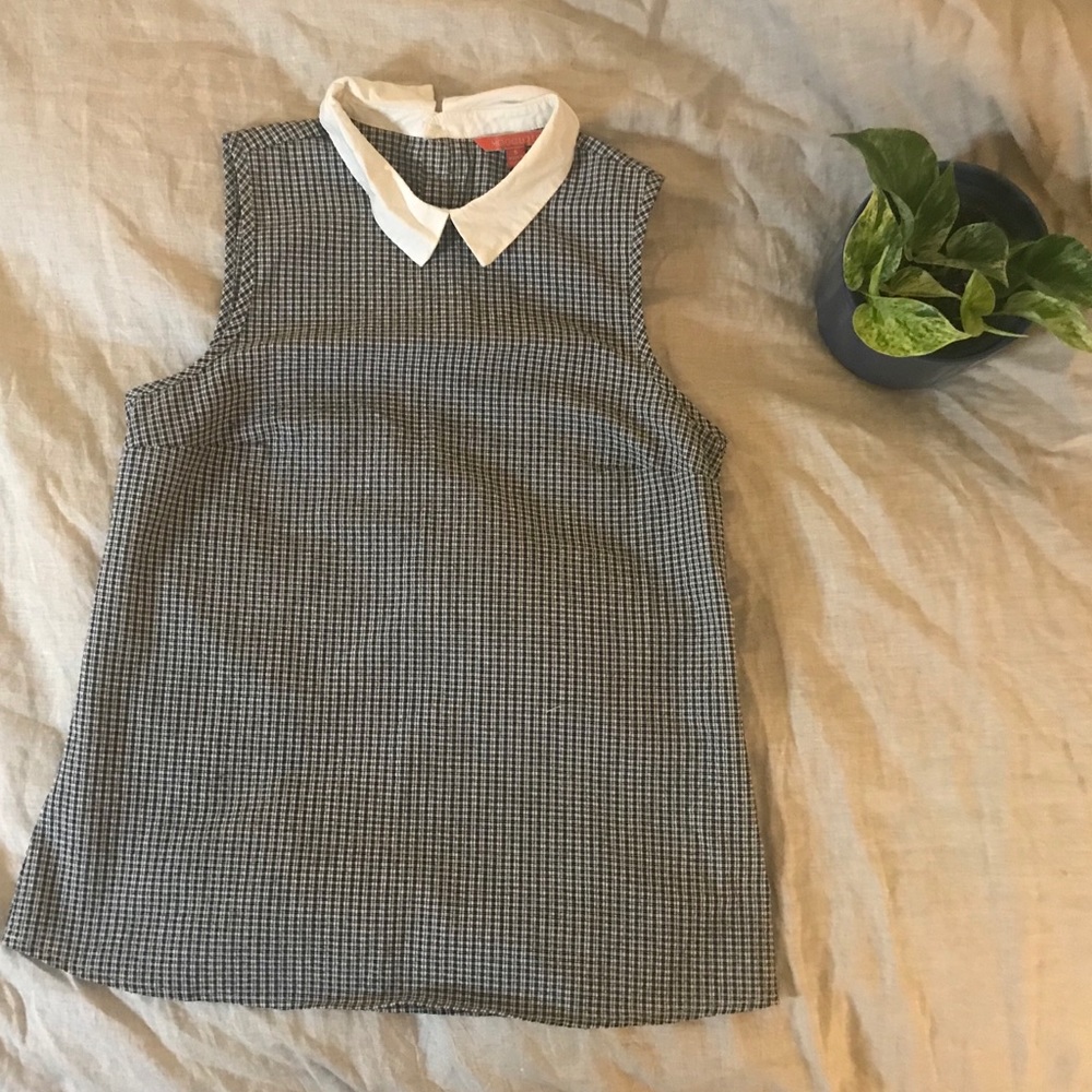 ModCloth Schoolgirl Sleeveless Top